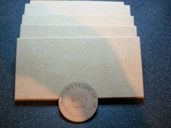 6mm mdf Laser Cut Plaques (singles)