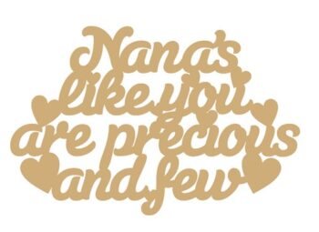 Nana's_Like_You_Are_Precious_And_Few_Hanging_Plaque