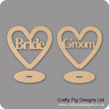 BRIDE-GROOM-HEART-PLINTH