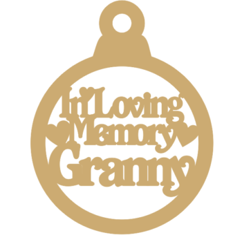 in_loving_memory_GRANNY_bauble