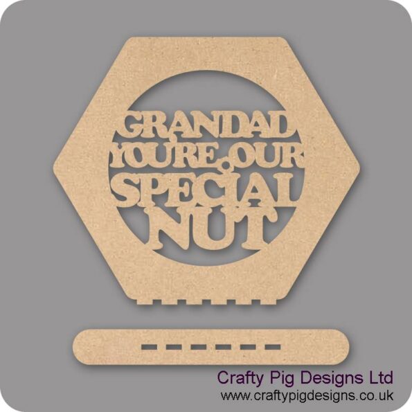 grandad_you're_our_special_nut_plinth