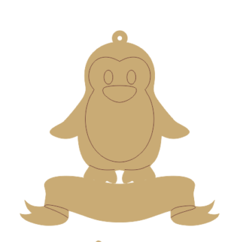 penguin_ribbon_bauble