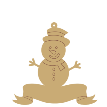 snowman_ribbon_bauble