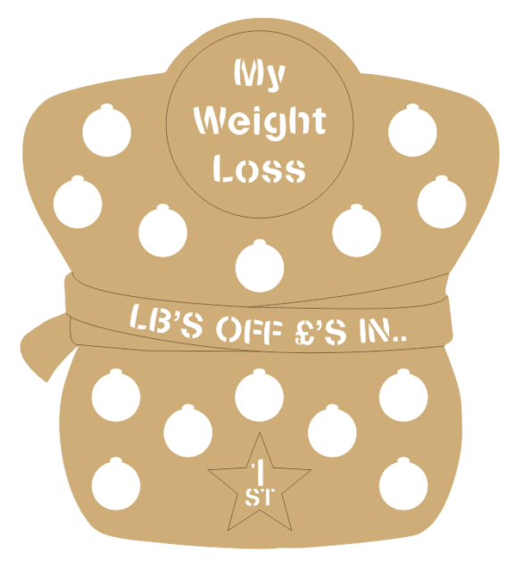 my_weight_loss_figure_shape_cut_out_letters