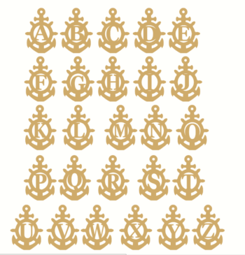 anchor letters