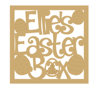 easter box topper