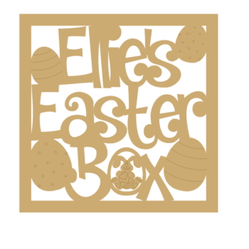 easter box topper