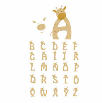 GIRAFFE LETTERS WEB IMAGE