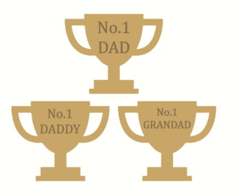 trophies for father's day