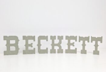 cowboy font letters