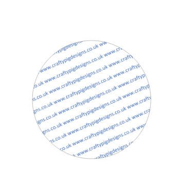 20cm Acrylic Circles (Pack of 10)