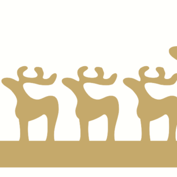reindeer family plinth