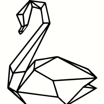 geometric swan