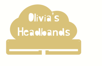 personalised headband holder style 4