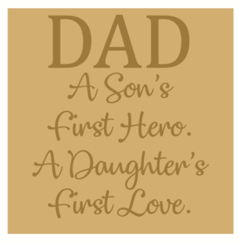 Dad a son's