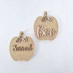 18mm pumpkin with name vine and leaf