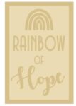 rainbow of hope A4
