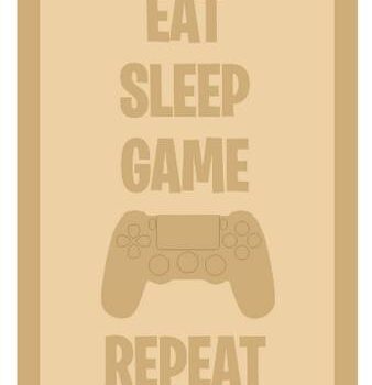 Eat Sleep Game Repeat style 1