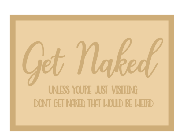 get naked A4