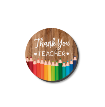 3mm Printed Pocket Hug - Thank you Teacher