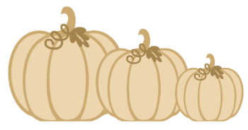 18mm Family Pumpkins with name