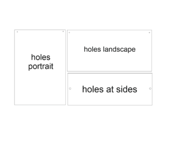 hole options