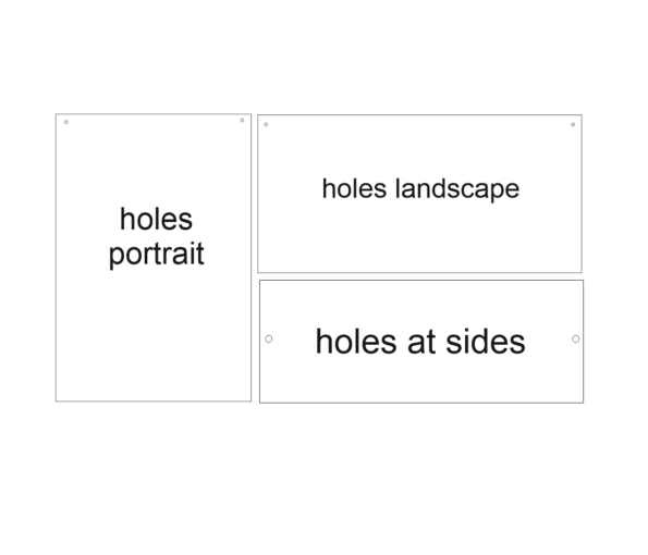 hole options