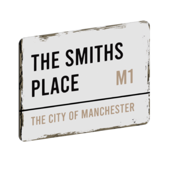 Printed London Road Sign - Distressed