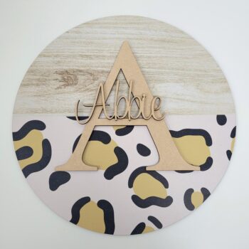 Printed Circle Plaques