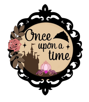 3mm mdf Once Upon A Time Circle Plaque