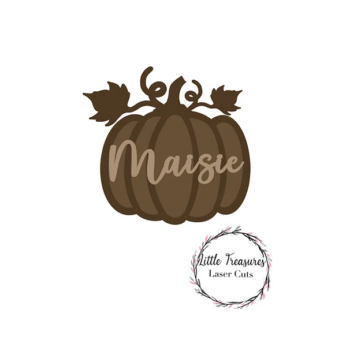 3mm mdf Personalised Multi-layered Pumpkin