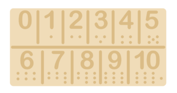 18mm mdf Number Tracing Board