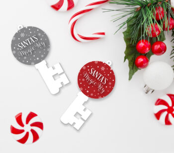 3mm Printed Santa's Magic Key