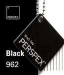 3mm Black 962 Acrylic +£1.01