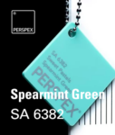 3mm Mint Green SA6382 Acrylic +£7.46