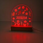 LED NIGHT LIGHT FLORAL