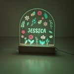 LED NIGHT LIGHT FLORAL