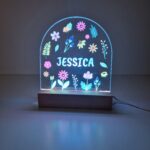 LED NIGHT LIGHT FLORAL