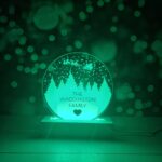 SNOW SCENE family christmas led (1)