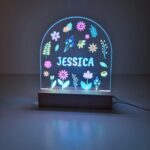 LED NIGHT LIGHT FLORAL