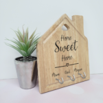 Home Sweet Home House Shaped Key Hanger