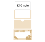 Easter note money holder